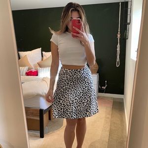 Express printed skirt